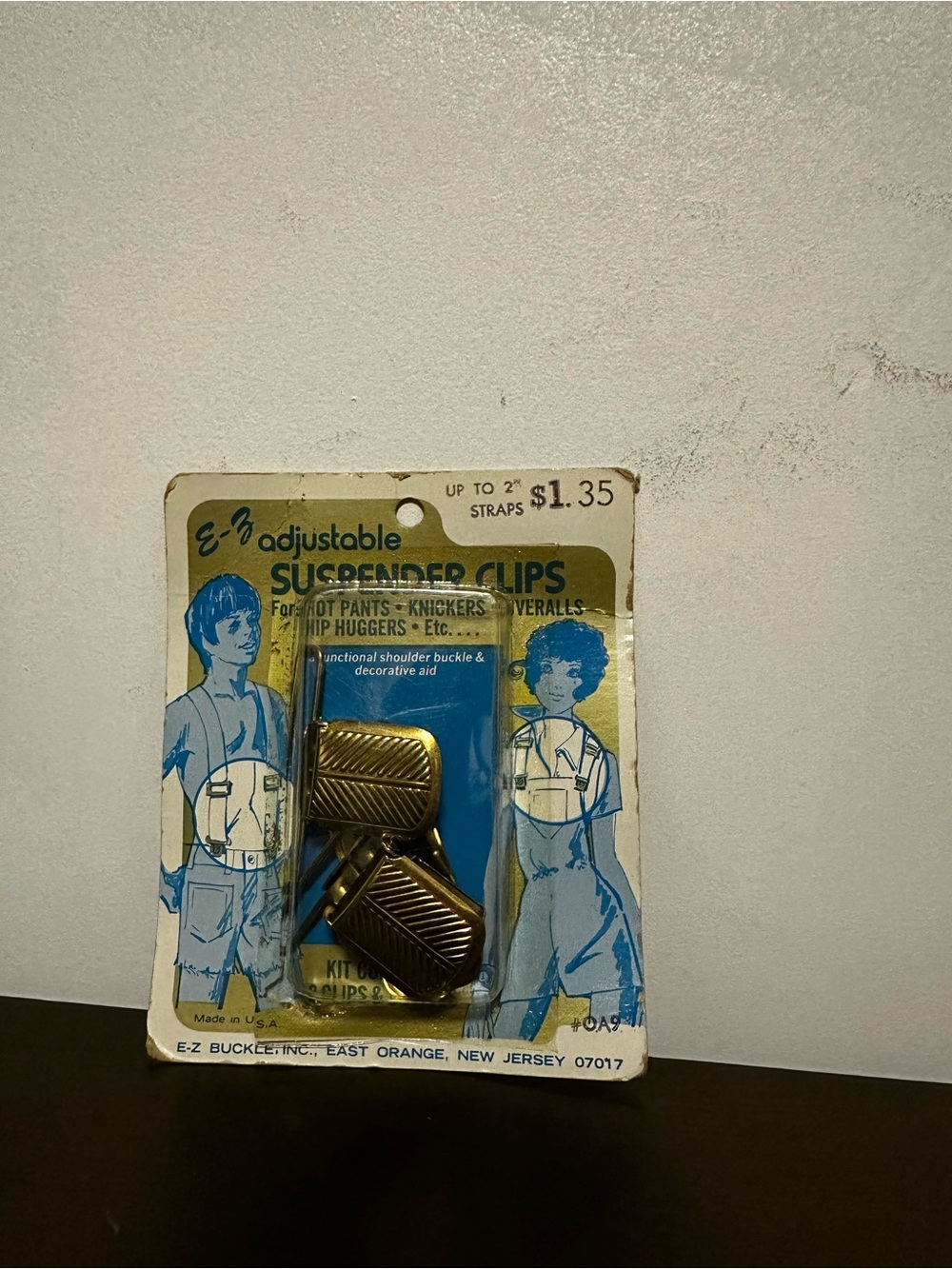 Vintage Suspender Clips